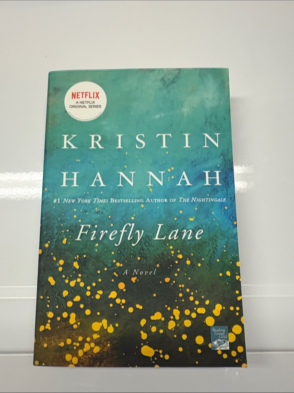 Firefly Lane Paperback Book - Teal and Yellow Cover